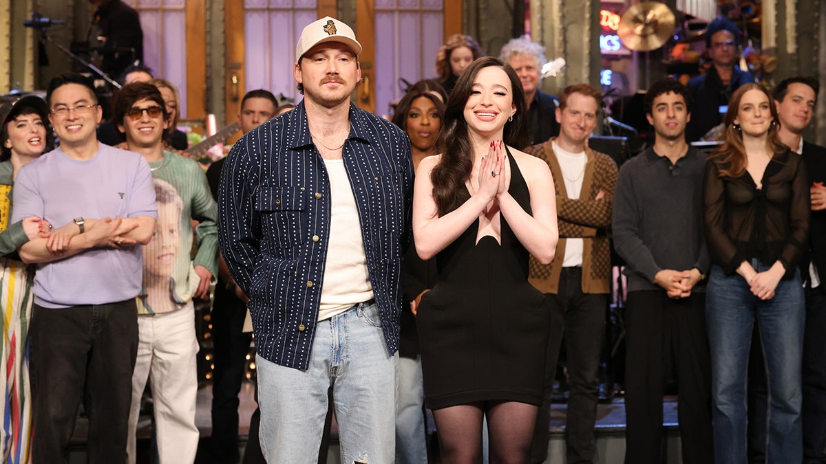 Morgan Wallen, Saturday Night Live, SNL, I'm the Problem, Get me to God's country, Caleb Pressley, podcast, Food Barn, chair incident, DUI, Nashville, Tennessee, Mikey Madison, Just in Case, Donald Trump, James Austin Johnson, Liberation Day, tariffs, Colin Jost, Kenan Thompson, Prince, COVID mask, Pete Davidson, Jason Bateman, Bowen Yang, musical guest, controversy, apology, Instagram Stories, 30 Rockefeller Plaza, country music, SNL exit, Morgan Wallen SNL
