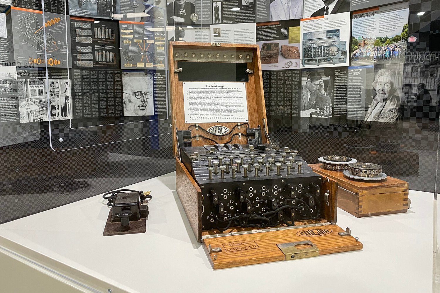 Enigma machine, Alan Turing, cryptology, World War II, codebreaking, artificial intelligence, AI, computer science, bombes, encryption, decryption, history, The Guardian, Michael Wooldridge, ChatGPT
