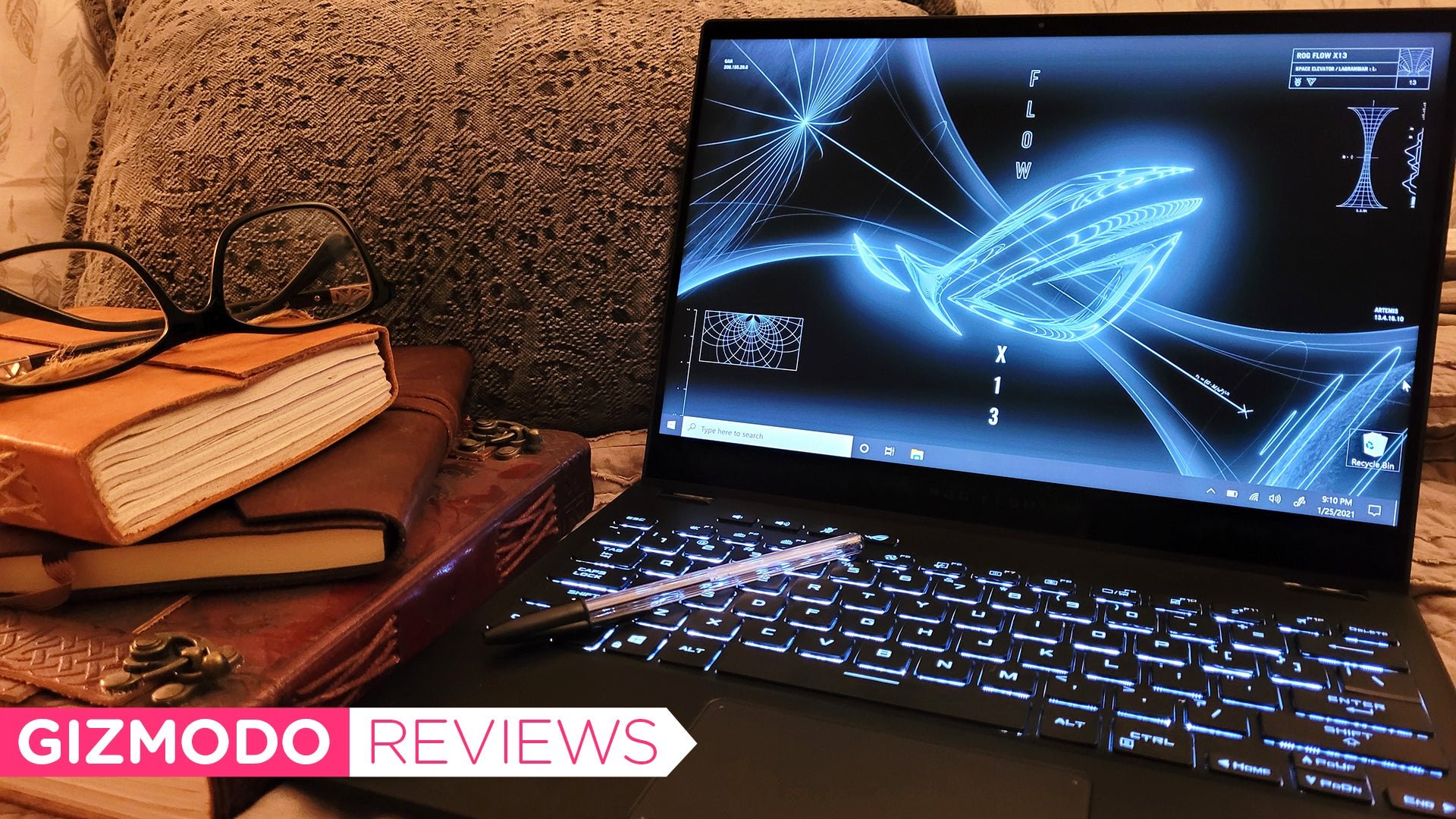Asus ROG Flow X13, 2-in-1 gaming laptop, convertible laptop, gaming laptop, Ryzen 9 5980HS, RTX 3080 eGPU, laptop review, portable laptop, ultra-slim laptop, AMD processor, Intel processor, performance, battery life, specs, price, ROG Zephyrus G14, ROG Zephyrus G15, tech review, CES 2021
