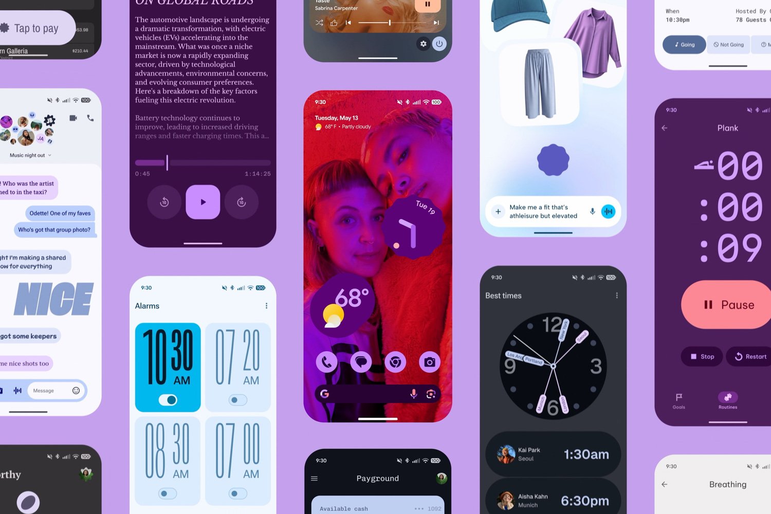 Android 16, Material 3 Expressive, Google I/O, Wear OS, UI design, UX design, smartphone software, iOS, Android, Google, user interface, digital minimalism, Metro UI, Live Updates, Dynamic Island, Pixel Watch 3, OnePlus Watch 3
