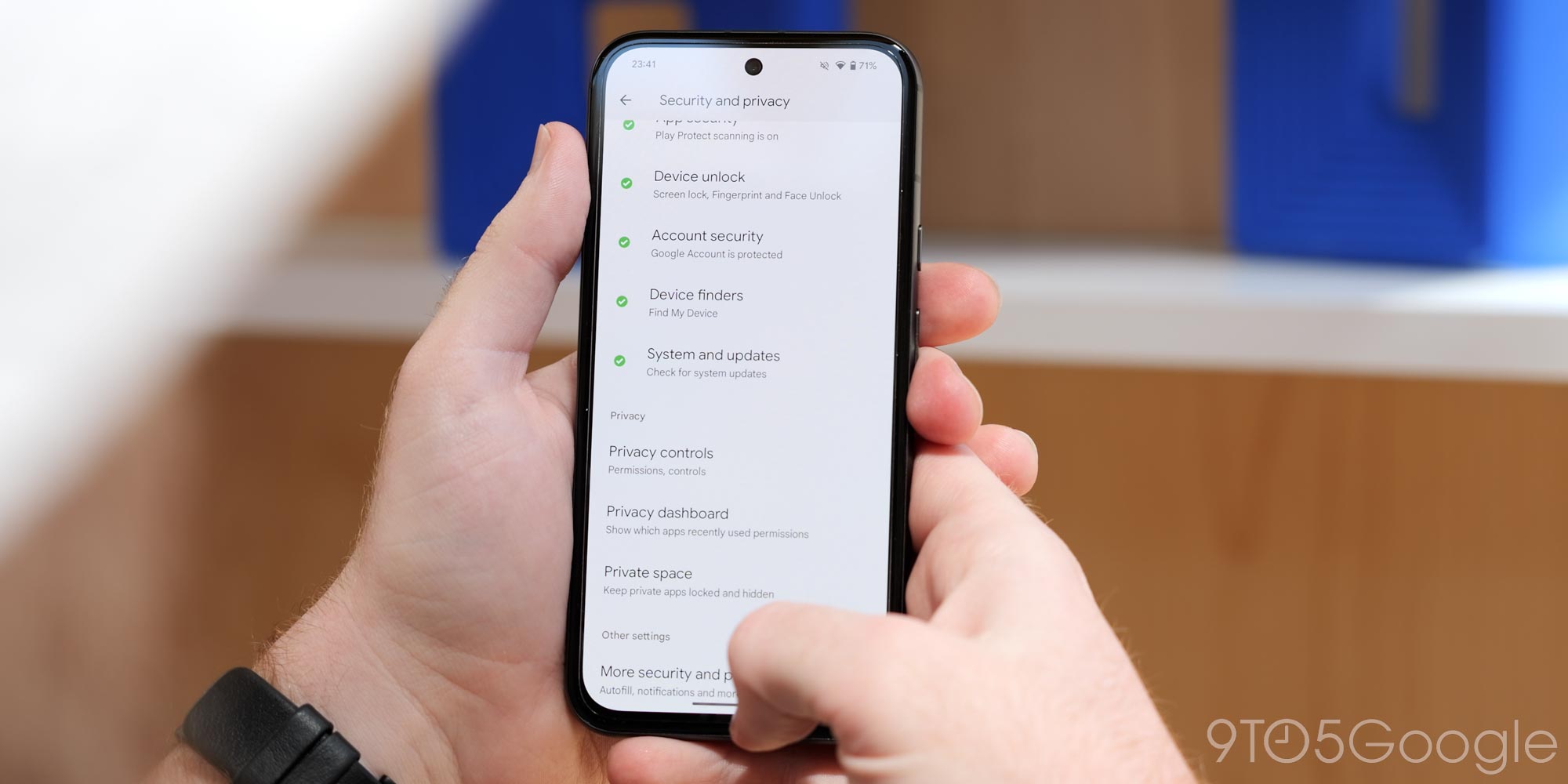 Android security, Advanced Protection, Google, Android 16, Inactivity Reboot, device security, spam protection, scam protection, theft protection, security settings, security features
