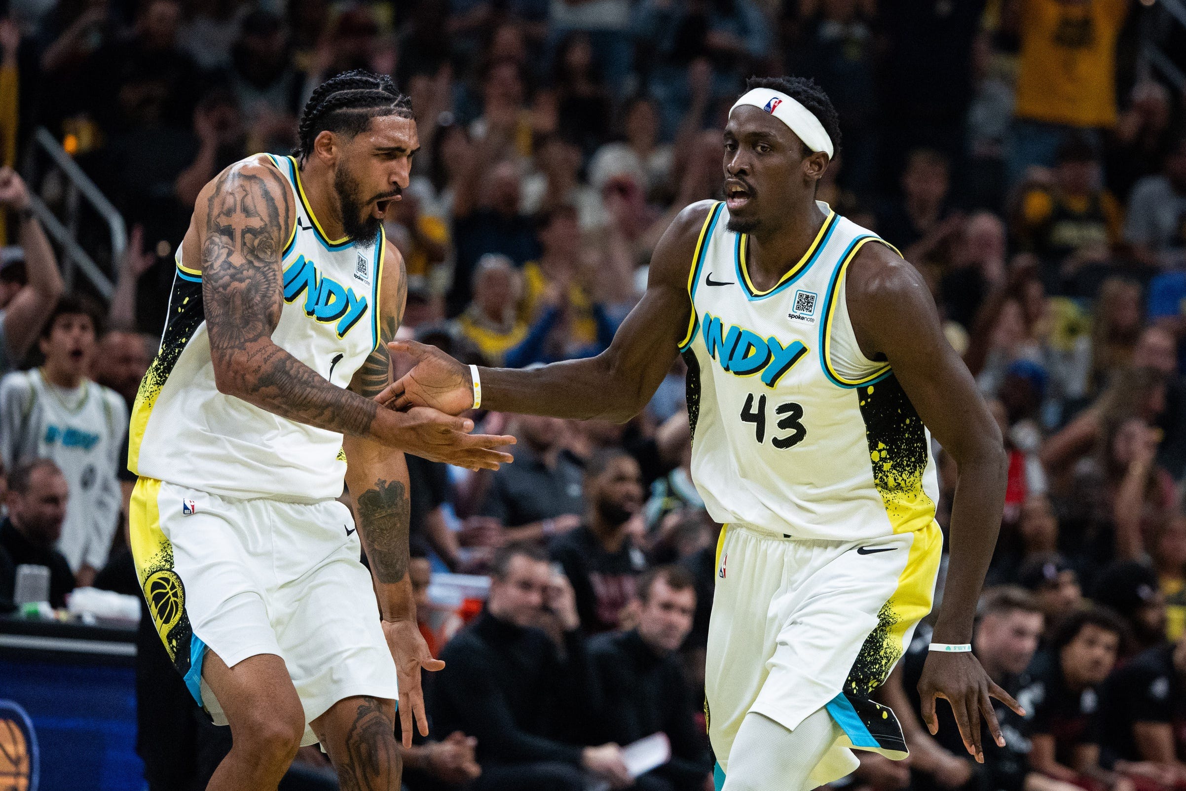 Cleveland Cavaliers, Indiana Pacers, NBA Playoffs 2025, Eastern Conference Semifinals, Game 5, Donovan Mitchell, Pascal Siakam, Myles Turner, Obi Toppin, NBA, basketball, Rocket Arena, Fubo, injury update, series lead, win-or-go-home, game time decision
