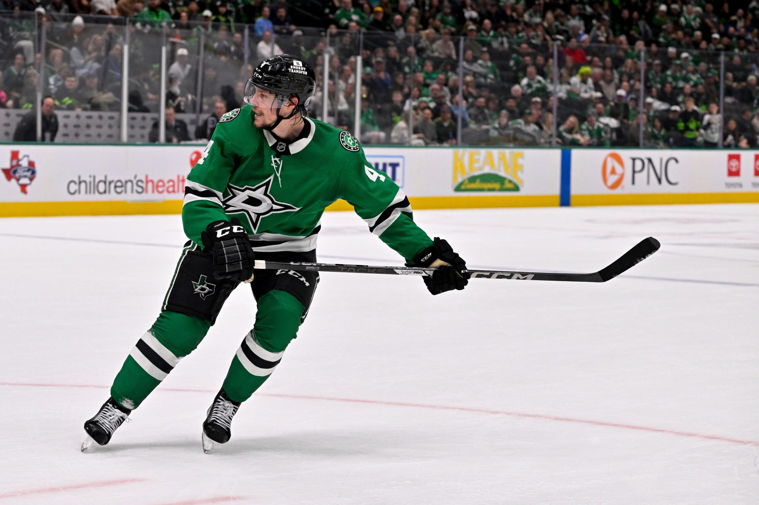 Dallas Stars, Miro Heiskanen, knee injury, Mark Stone, Vegas Golden Knights, NHL Playoffs, Winnipeg Jets, Peter DeBoer, Game 4, second round series, long-term injured reserve, hockey, defenseman, Mikko Rantanen
