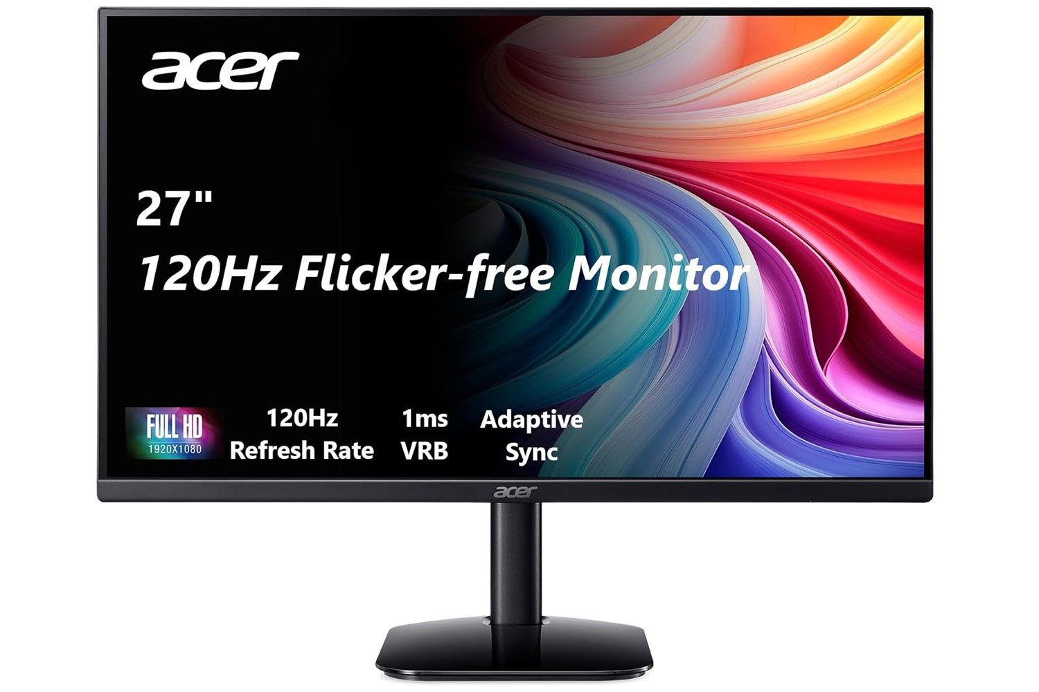 Acer monitor, 27-inch monitor, IPS monitor, monitor deal, best monitor, gaming monitor, cheap monitor, monitor review, Acer KB272 G0bi, Black Friday monitor, monitor sale, 120Hz monitor, FreeSync monitor, monitor under $150, budget monitor, monitor for work, monitor for gaming
