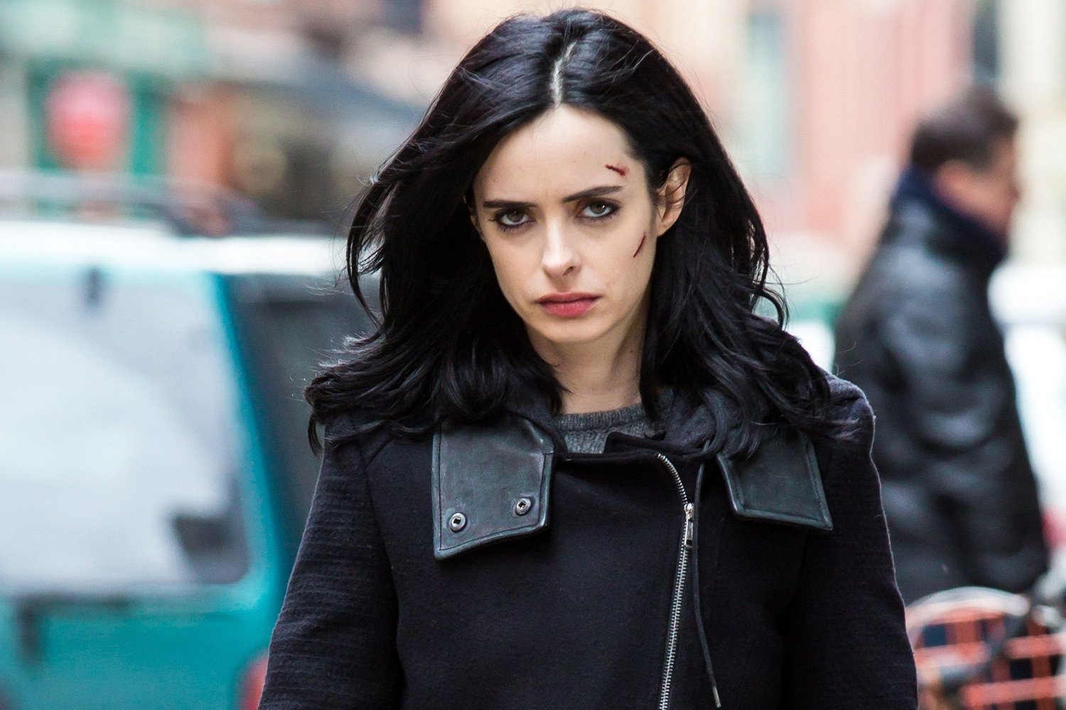 Jessica Jones, Krysten Ritter, Daredevil: Born Again, Marvel, Disney+, Netflix, Defenders, MCU, street-level hero, private eye, comeback, season 2, Charlie Cox, Punisher, Marvel Television, upfront presentation, announcement, returning, iconic character, Jessica Jones season 4, Jessica Jones MCU debut
