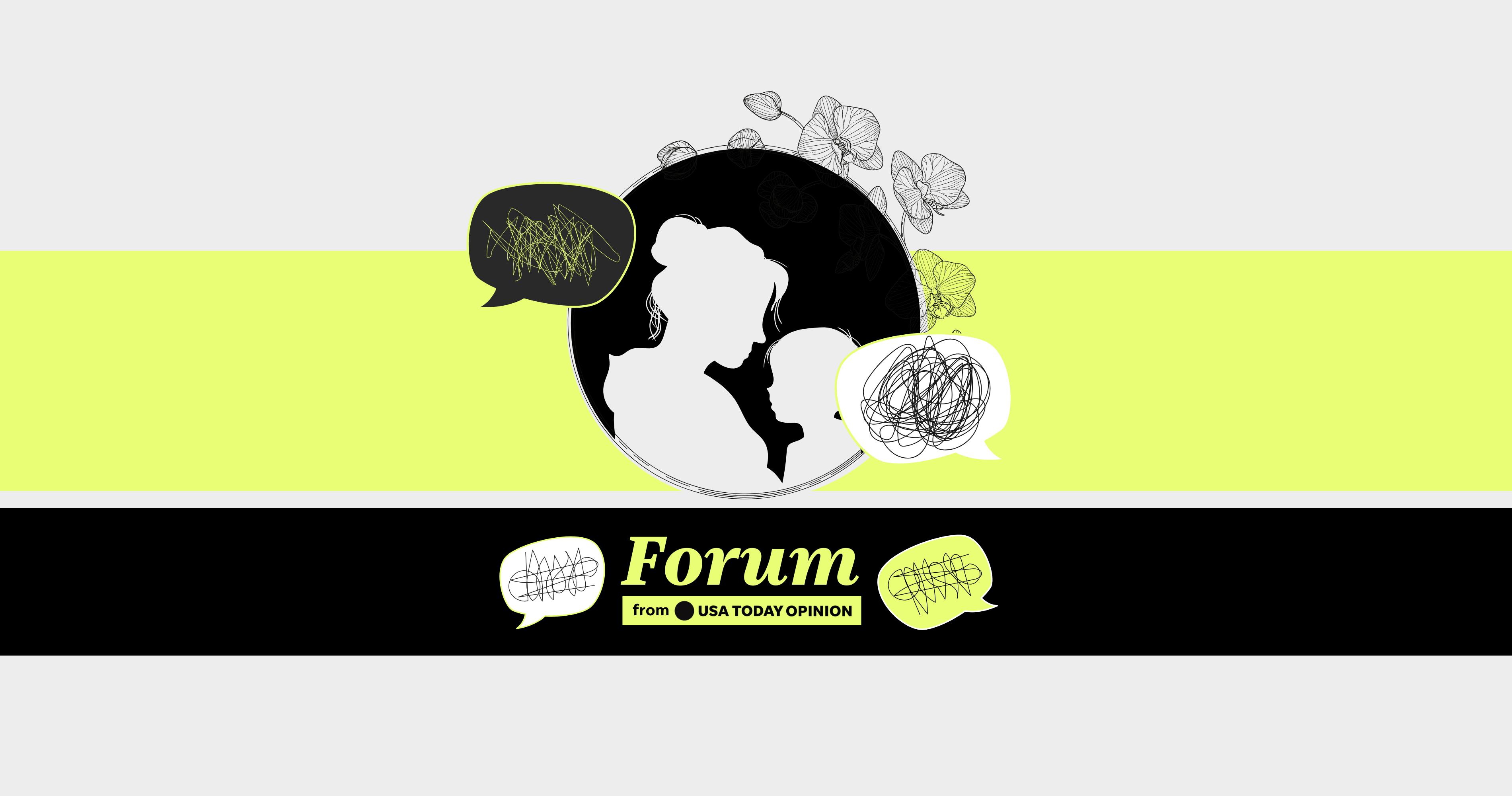 Mothers Day, The Excerpt podcast, USA TODAY Forum, honoring moms, maternal figures, reader submissions, parenting, motherhood, family, appreciation, role models, addiction, recovery, support, podcast episode, Michael McCarter, Ariel Mitsch, Andrea Markel, Ashley Leonard, Meta Marie Griffin
