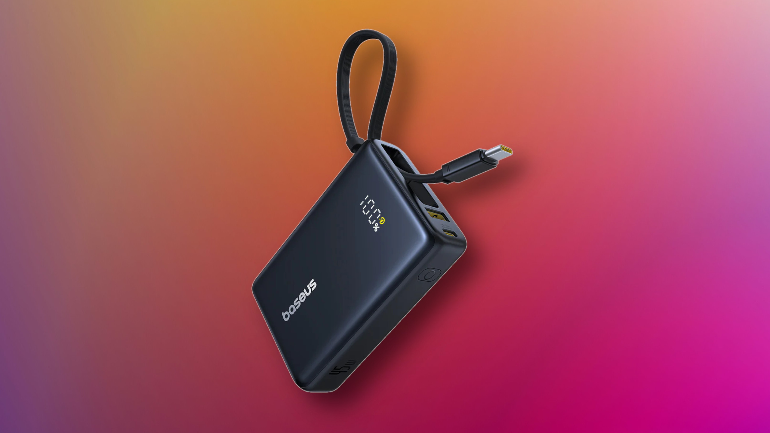 power bank, Baseus Picogo, portable charger, USB-C power bank, phone charger, Amazon deal, discount code, NROBNZA3, 50% off, iPhone 16 Pro, Samsung Galaxy S24 Ultra, fast charging, portable power, tech deals, Gabriela Trujillo
