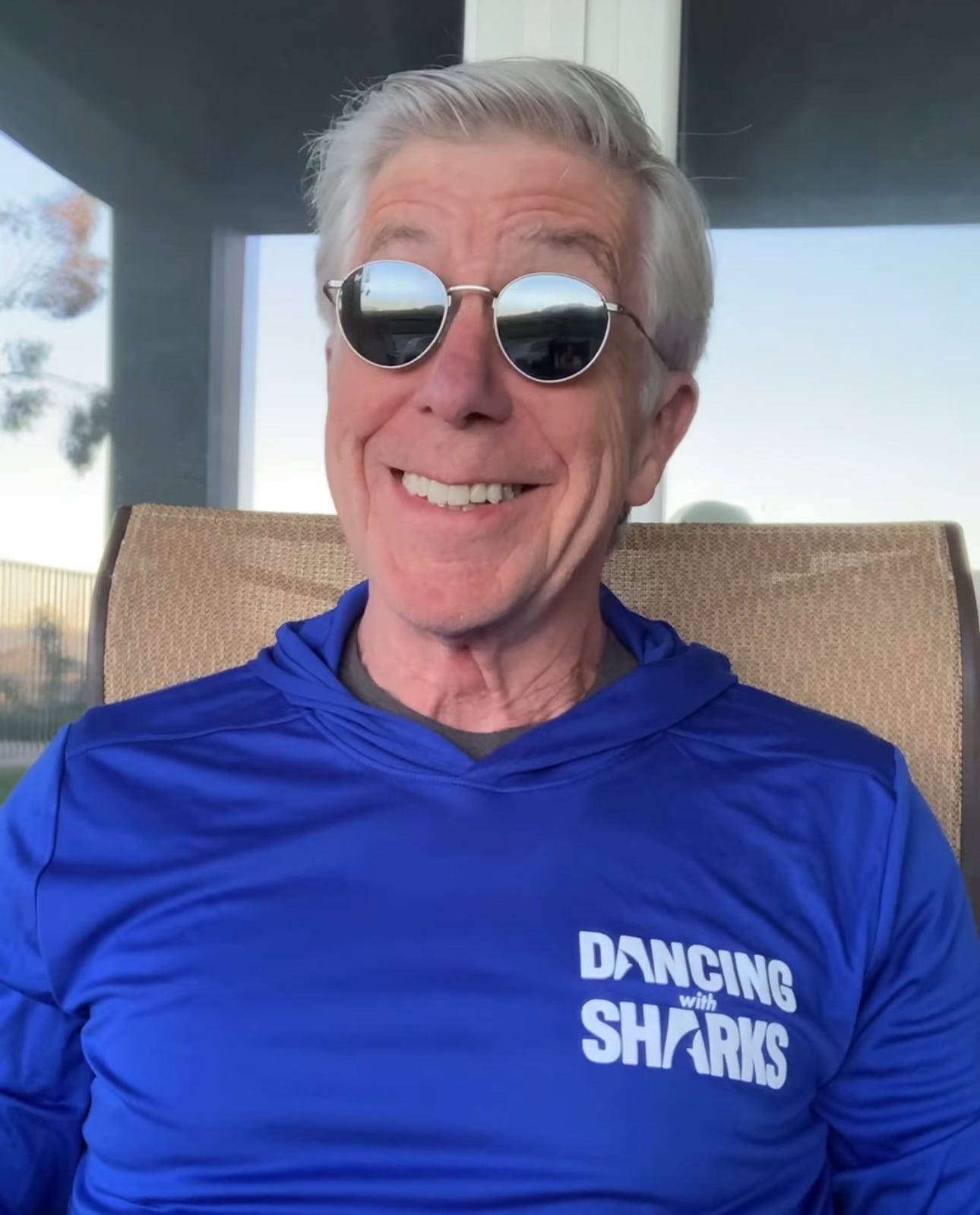 Tom Bergeron, Dancing With Sharks, Shark Week 2025, Discovery Channel, dance competition, shark partners, underwater choreography, Hammerhead Hoedown, Tiger Trot, TV special, former Dancing With the Stars host, meta keywords
