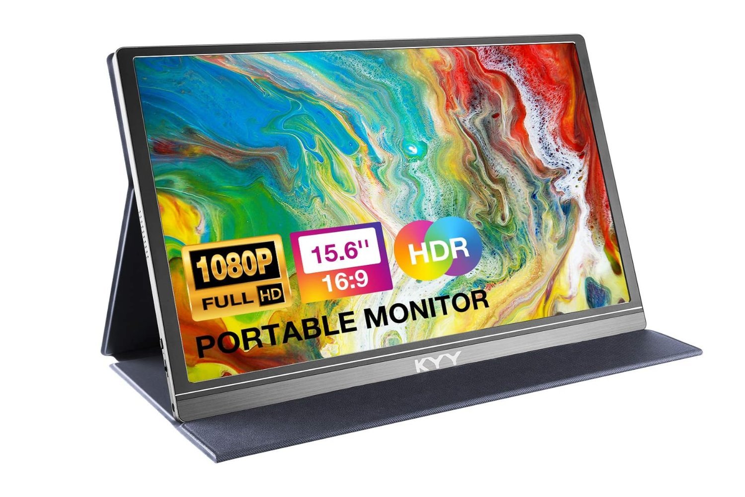 portable monitor, second screen, external display, KYY portable monitor, USB-C monitor, HDMI monitor, travel monitor, laptop monitor, Amazon, deal, discount, cheap monitor, 1080p monitor, IPS display, portable gaming monitor, portable work monitor, monitor review, monitor sale
